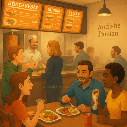 زفان: آلمانی در کبابی